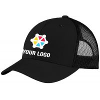 20-STC39, One Size, Black/Black, Front Center, Your Logo + Gear.